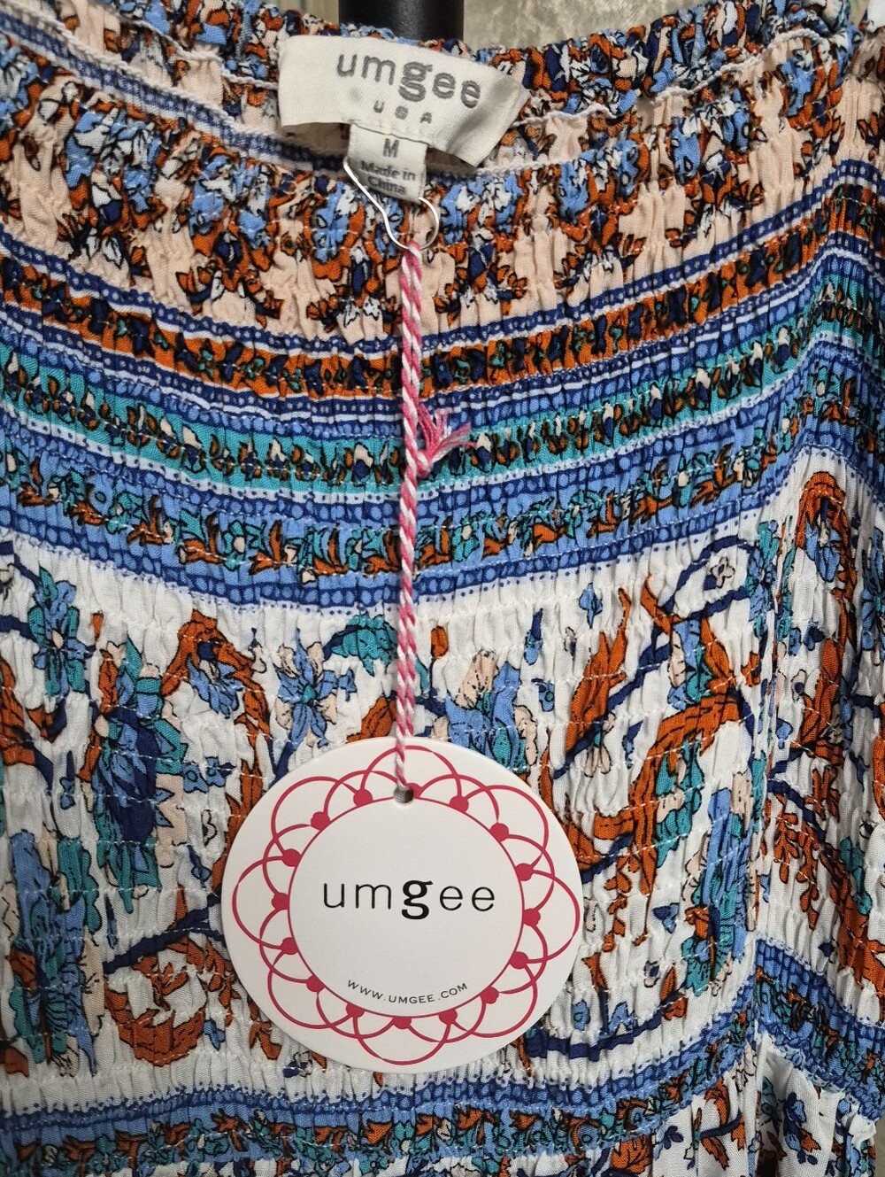 UMGEE NWT BOHO MAXI. Size M - Picture 2 of 2